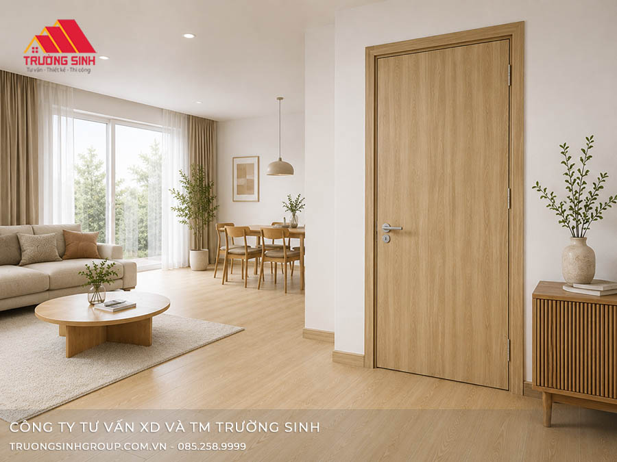 Mẫu cửa Composite chung cư đẹp